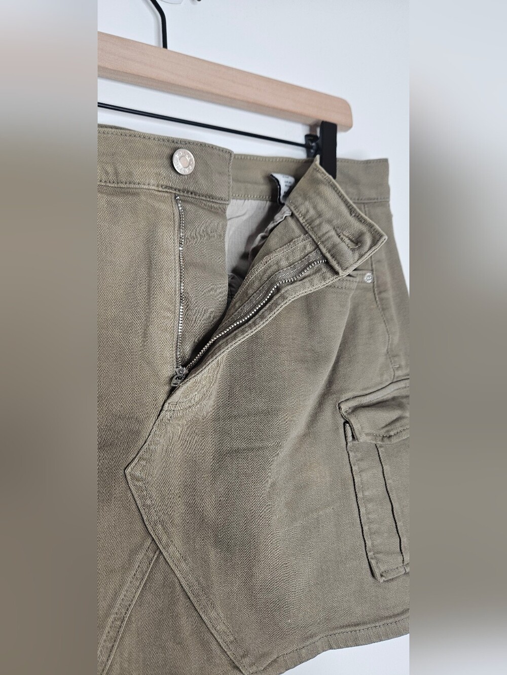 Rails Olive Wash Utility Mini Skirt - Women - Picture 5 of 9